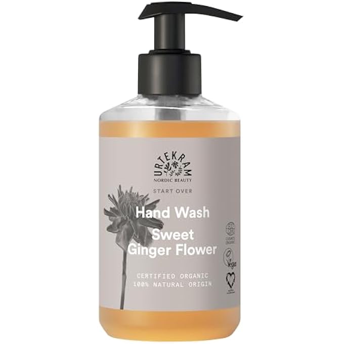 Urtekram SWEET GINGER FLOWER - START OVER, HAND WASH 300 ML - Image 1